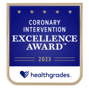 Healthgrades 2023 Coronary Intervention Excellence Award