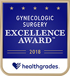 Healthgrades Gynecologic Surgery Excellence Award