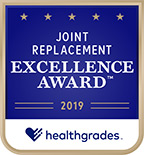 Heathgrades 2019 Joint Replacement Excellence Award
