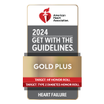 American Stroke Association’s Get With The Guidelines® — Heart Failure Gold Plus Quality Achievement Award.