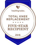 Health Grades Total Knee Replacement Five Star Recipient