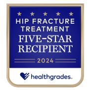 Healthgrades Five-Star Recipient for the Hip Fracture Treatment for 2023