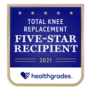 Healthgrades 5-Star Knee Replacement Award