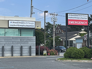 Mount Sinai South Nassau Emergency Department At Long Beach