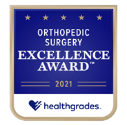Healthgrades Orthopedic Surgery Excellence Award