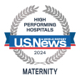 Mount Sinai South Nassau is the only hospital on the South Shore to be rated high performing in maternity care by U.S. News & World Report®