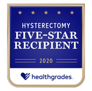 Five Star Recipient for Hysterectomy