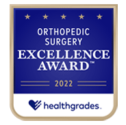 Orthopedic Surgery Excellence Award by Healthgrades