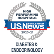 US News - High Performing Hospitasl, Diabetes & Endocrinology