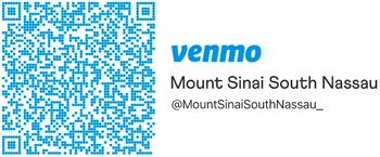 Mount Sinai South Nassau Donate Venmo QR Code