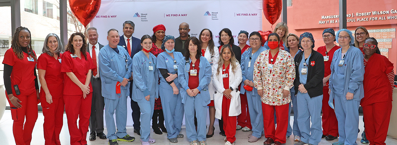 Mount Sinai South Nassau Go Red Day