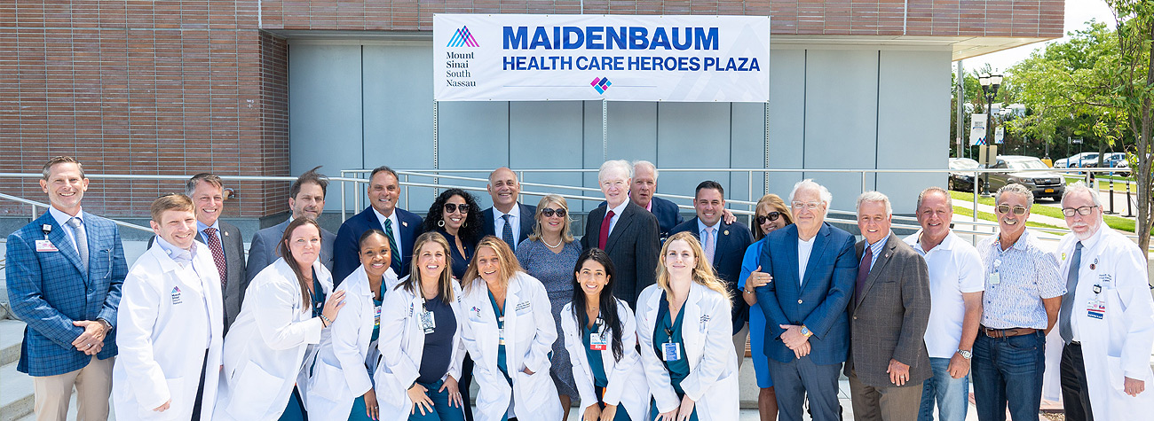 Maidenbaum Health Care Heroes Plaza