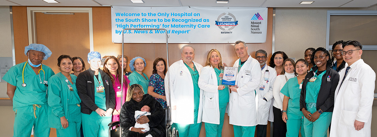 Only Hospital on Long Island to Be Rated as ‘High Performing’ in Maternity Care by U.S. News & World Report