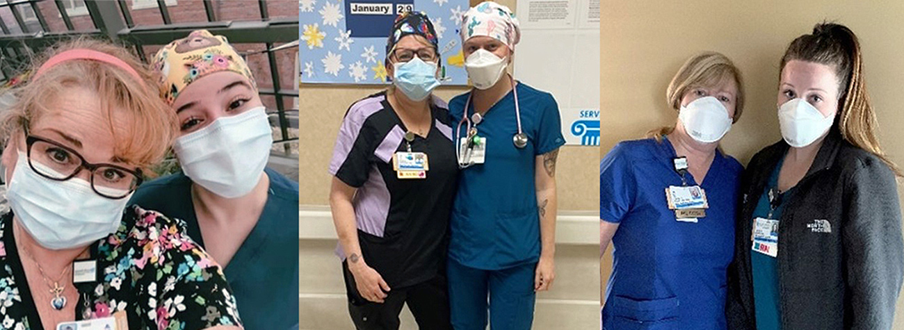 Nurses Mother and Daughter