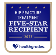 Five-Star Recipient for Hip Fracture Treatment by Healthgrades
